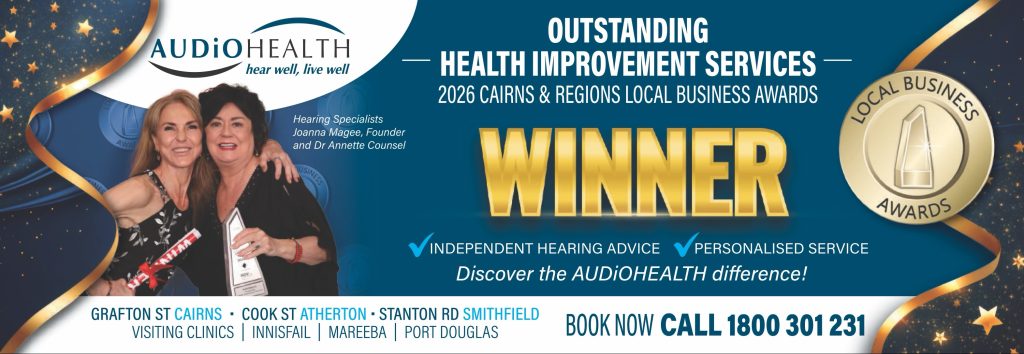AUDiOHEALTH Wins Cairns Local Business Award for Health Improvement Services