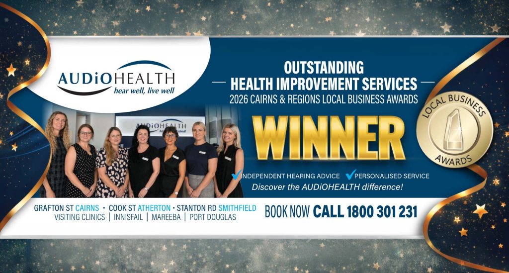 AUDiOHEALTH Wins Cairns Local Business Award for Health Improvement Services